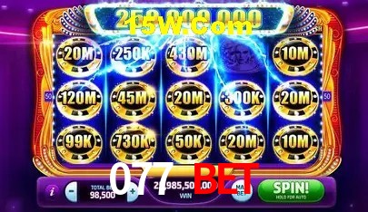 Jackpots e promoções na 077 Bet